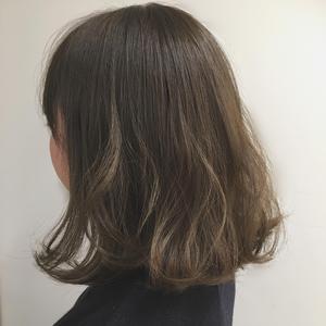 春のヘアカラー 新色導入しました！