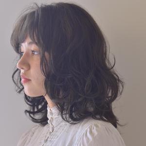 ミディアムヘアスタイル！