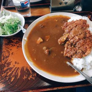 カレーライスを食べました。