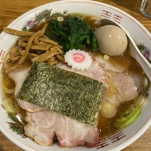 生姜醤油ラーメン（神保町）