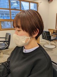 丸みショート