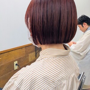 レッドブラウンカラー