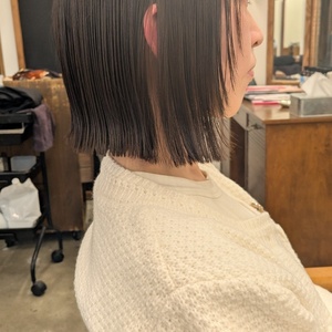 顔周りレイヤーボブ