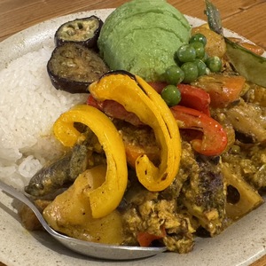 ココナッツミルクイエローカレー